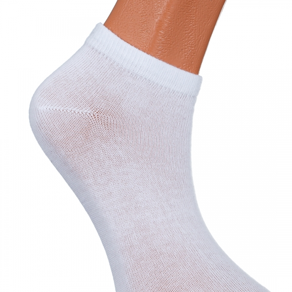 К-т 3 чифта дамски чорапи бели BD-1071, 2 - Kalapod.bg