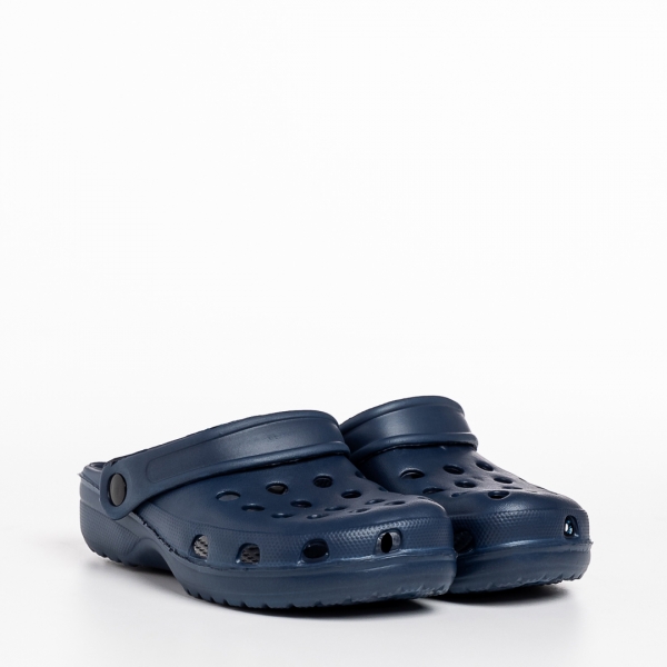 Детски чехли  тъмно сини от синтетичен материал Roxy, 3 - Kalapod.bg