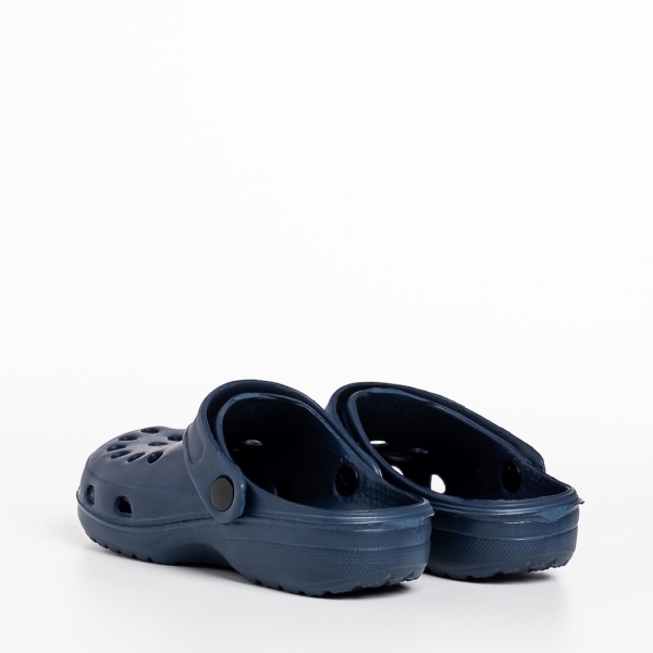 Детски чехли  тъмно сини от синтетичен материал Roxy, 4 - Kalapod.bg