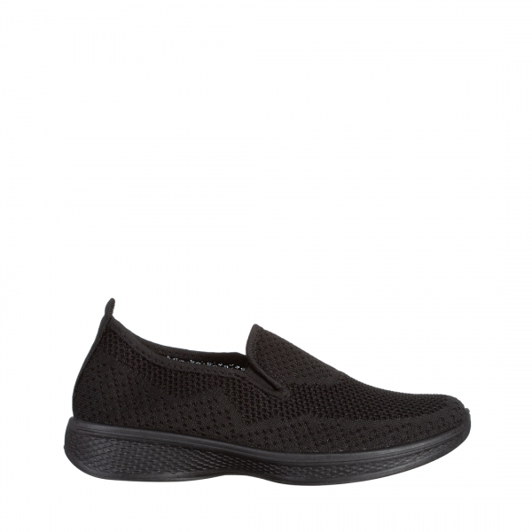 Дамски спортни обувки  черни  от текстилен материал  Leanne, 2 - Kalapod.bg