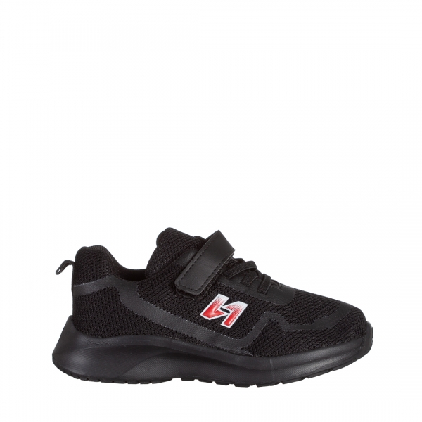 Детски спортни обувки  черни  от текстилен материал  Vanilla - Kalapod.bg