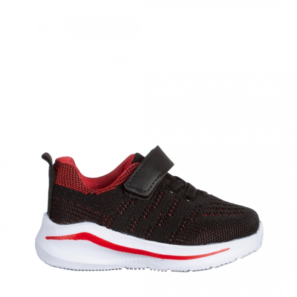 Детски спортни обувки  черни  от текстилен материал  Vanya, 2 - Kalapod.bg