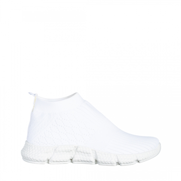 Дамски спортни обувки бели  от текстилен материал  Raina, 2 - Kalapod.bg
