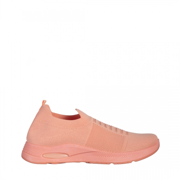 Дамски спортни обувки розови  от текстилен материал  Rhona, 2 - Kalapod.bg