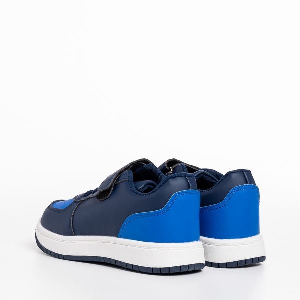 Детски спортни обувки  сини  от еко кожа  Ponty, 4 - Kalapod.bg