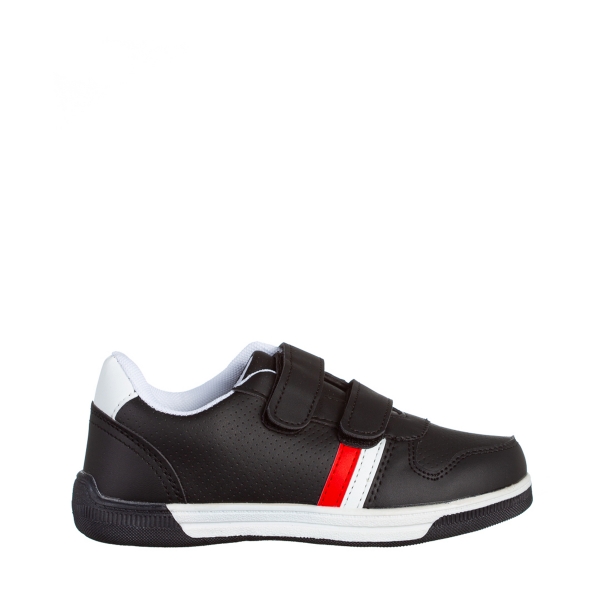 Детски спортни обувки  черни от еко кожа  Buddy, 2 - Kalapod.bg