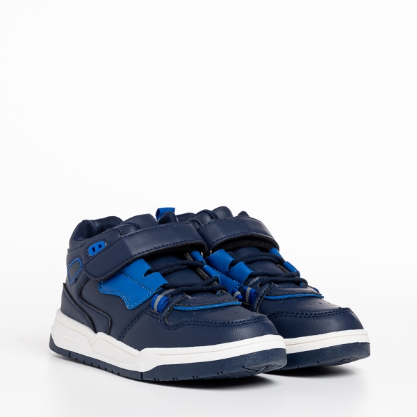 Детски спортни обувки  сини  от еко кожа  Richey, 3 - Kalapod.bg