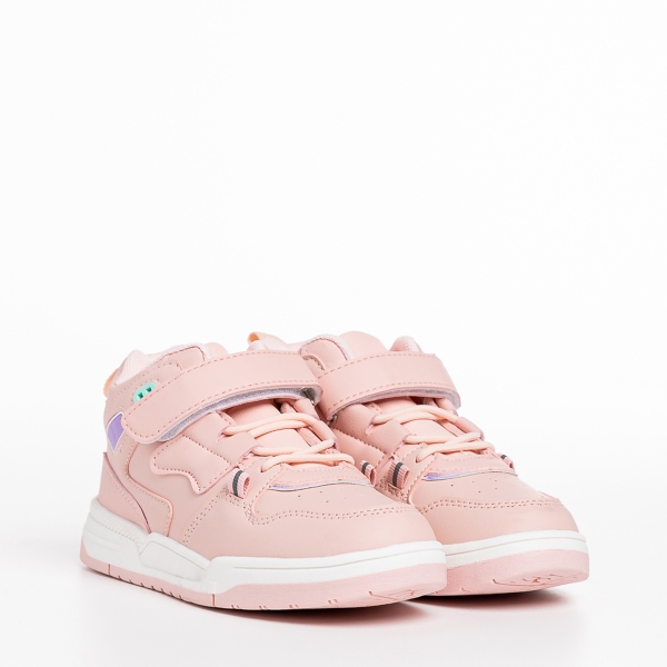 Детски спортни обувки  розови  от еко кожа  Richey, 3 - Kalapod.bg