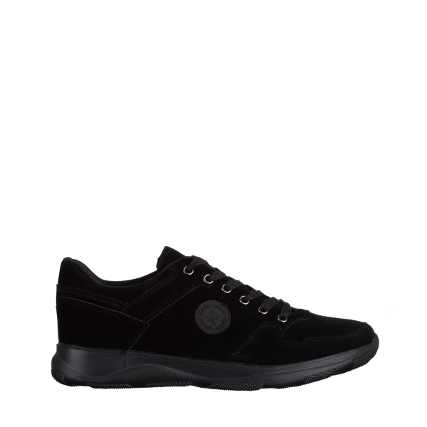 Мъжки спортни обувки  черни от текстилен материал   Raymar, 2 - Kalapod.bg