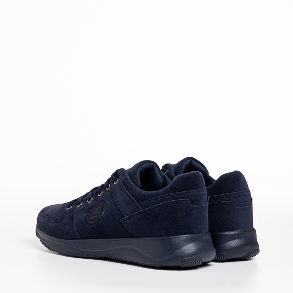Мъжки спортни обувки  сини  от текстилен материал   Raymar, 4 - Kalapod.bg