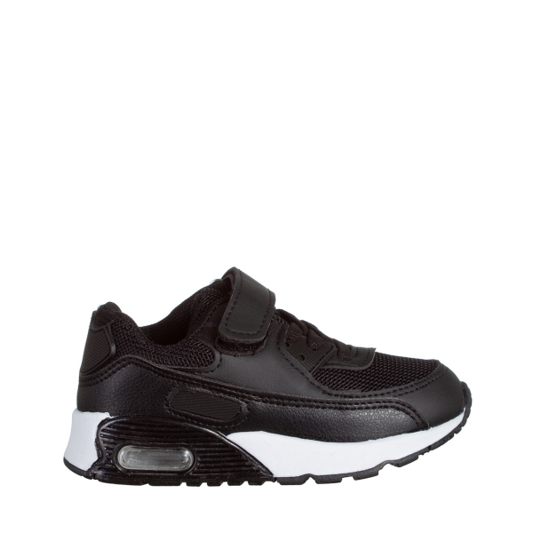 Дамски спортни обувки  черни от текстилен материал Reyn, 2 - Kalapod.bg