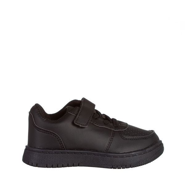 Детски спортни обувки  черни от еко кожа  Ponty, 2 - Kalapod.bg