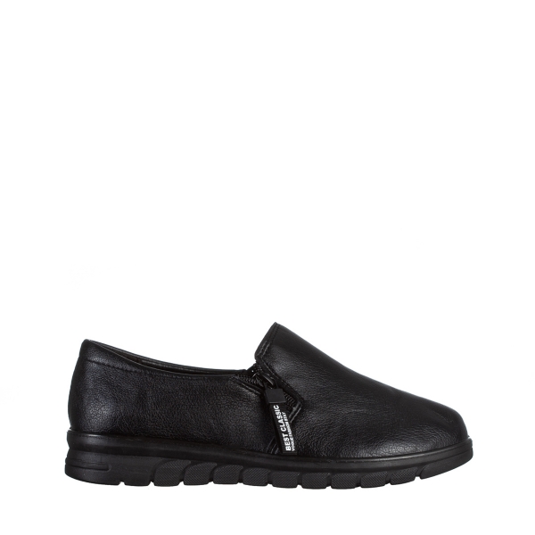 Дамски обувки  черни  от еко кожа  Coco, 2 - Kalapod.bg