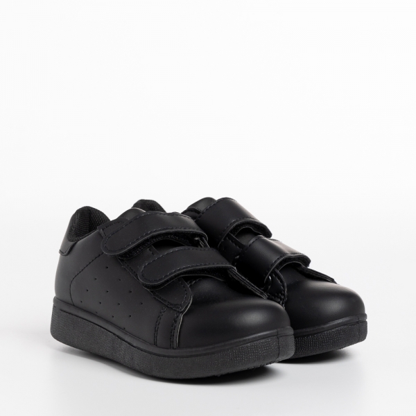 Детски спортни обувки  черни  от еко кожа  Cyan, 3 - Kalapod.bg