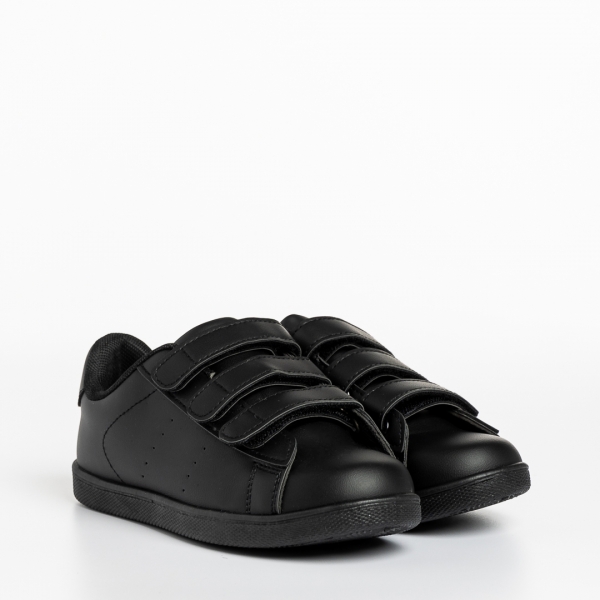 Детски спортни обувки  черни  от еко кожа  Frost, 3 - Kalapod.bg