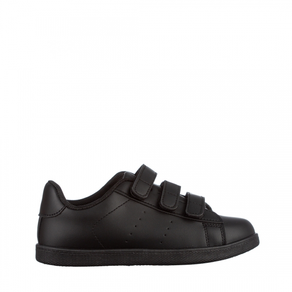 Детски спортни обувки  черни  от еко кожа  Frost, 2 - Kalapod.bg