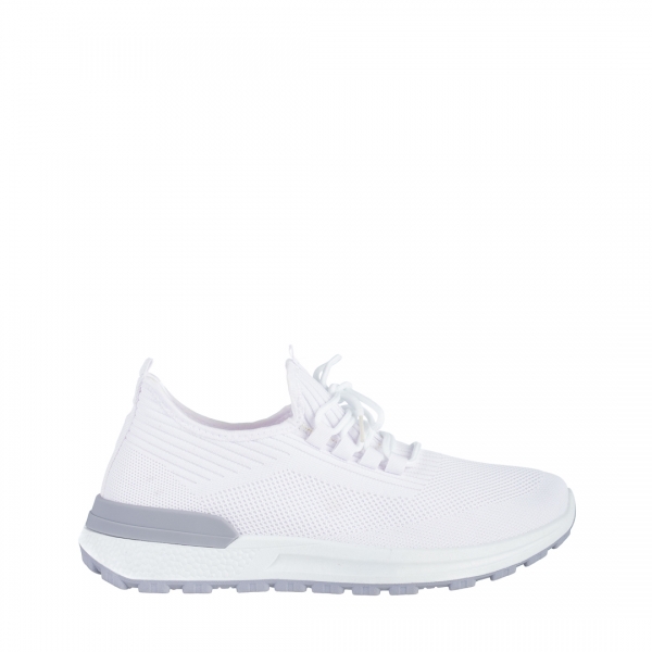 Мъжки спортни обувки  бели от текстилен материал  Lital, 2 - Kalapod.bg