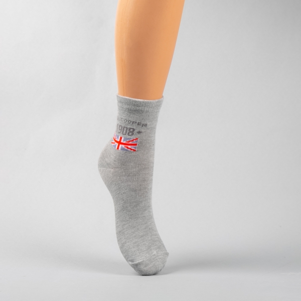 К-т 2 чифта детски чорапи  Lee Cooper Edhy сиви и тъмно сини - Kalapod.bg