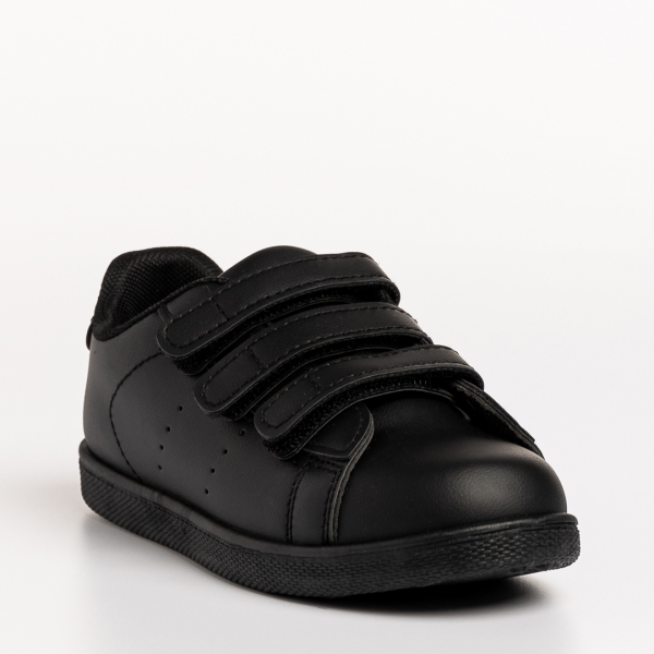 Детски спортни обувки  черни  от еко кожа Barney, 3 - Kalapod.bg