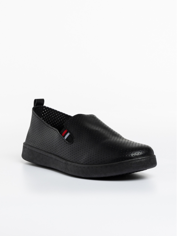 Мъжки спортни обувки  черни  от еко кожа  Amias - Kalapod.bg