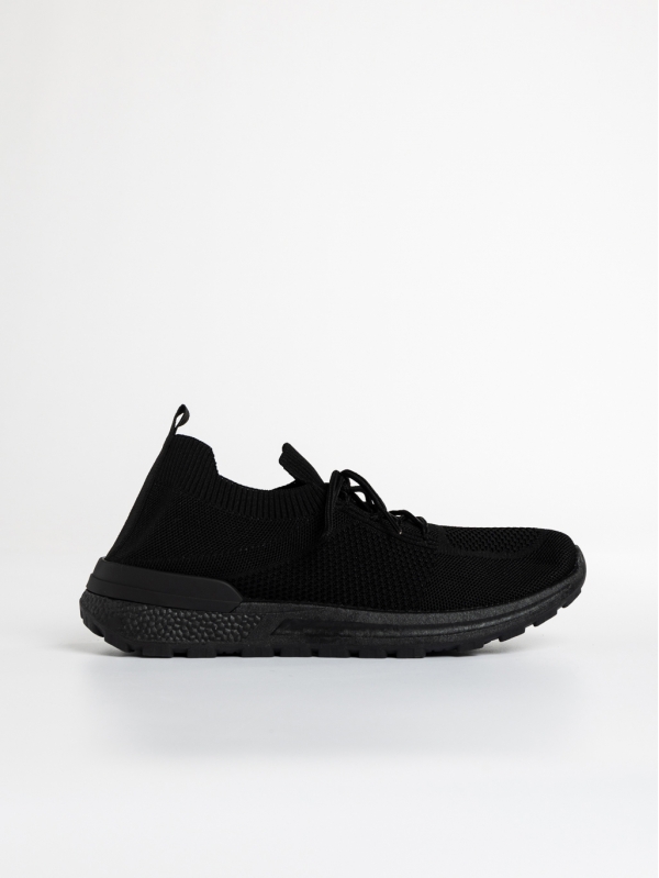 Мъжки спортни обувки черни  от текстилен материал  Lucius, 3 - Kalapod.bg