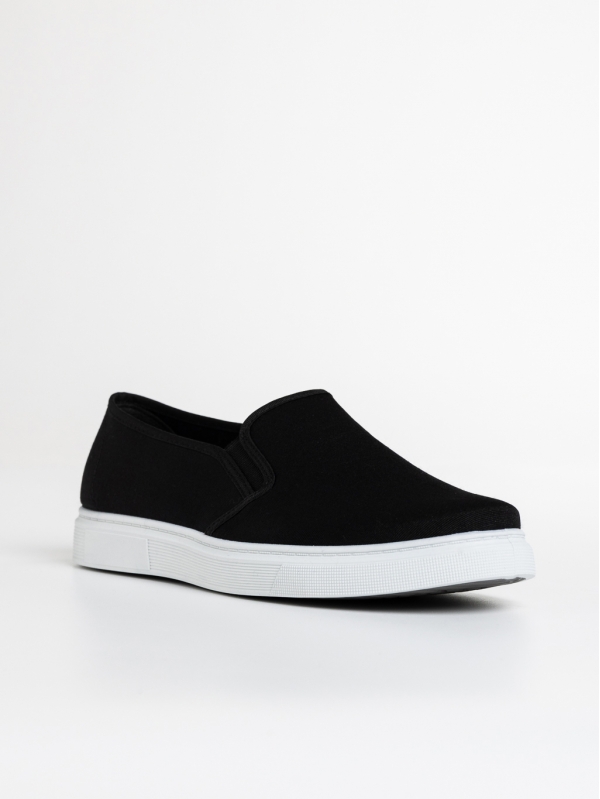 Мъжки спортни обувки черни  от текстилен материал  Elvin - Kalapod.bg