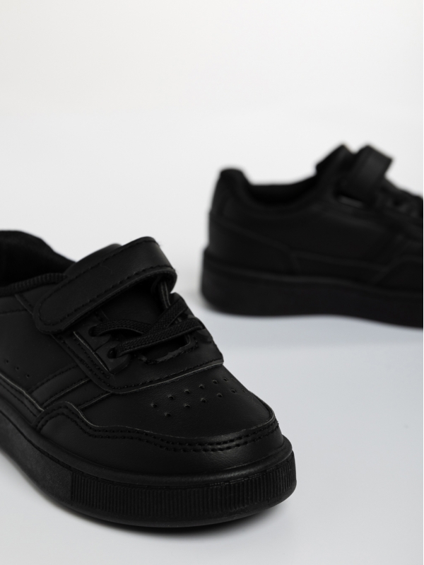 Детски спортни обувки  черни  от еко кожа Navi, 4 - Kalapod.bg