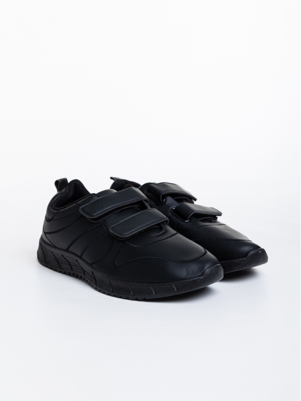 Мъжки спортни обувки черни от еко кожа Dexter, 3 - Kalapod.bg