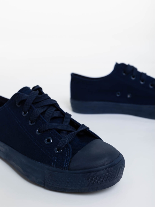 Дамски обувки за тенис морско сини  от текстилен материал Mayaya, 6 - Kalapod.bg