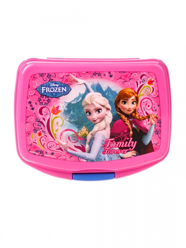 Охладителна детска чанта Frozen, с кутия за сандвич и шише за вода, розова - Kalapod.bg