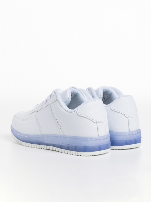 Детски спортни обувки  бели със синьо  от еко кожа  Carsyn, 3 - Kalapod.bg