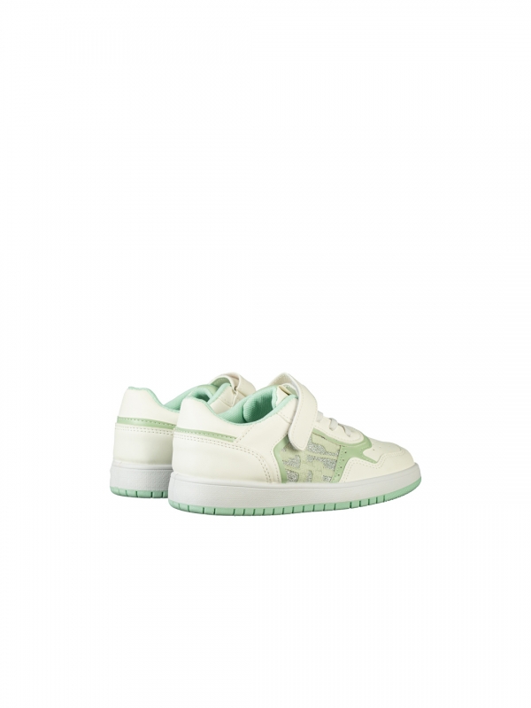Детски спортни обувки  зелени от еко кожа  Icala, 2 - Kalapod.bg
