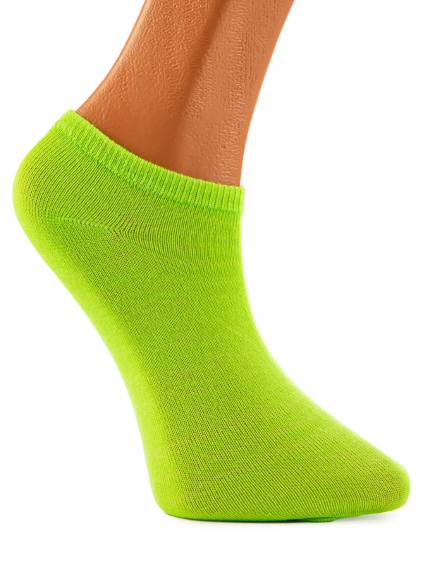 К-т 3 чифта детски чорапи  тъмно  зелени  светло зелени  лилави, 2 - Kalapod.bg