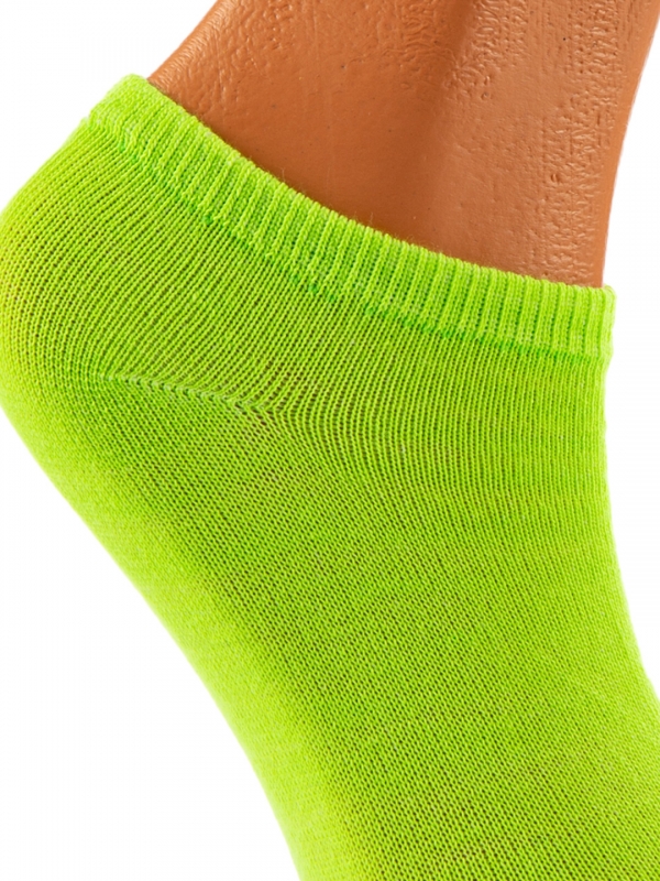 К-т 3 чифта детски чорапи  тъмно  зелени  светло зелени  лилави, 3 - Kalapod.bg