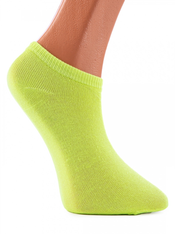 К-т 3 чифта детски чорапи  тъмно  зелени  светло зелени  лилави, 6 - Kalapod.bg