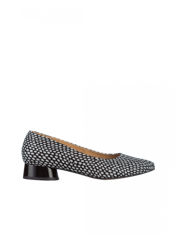 Дамски обувки Marco черни с бяло от естествена кожа Meral, 6 - Kalapod.bg