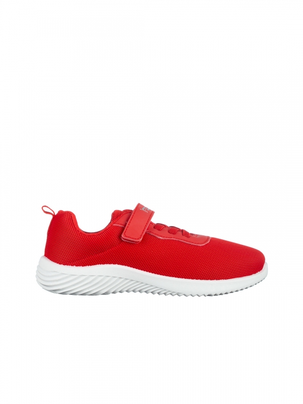 Детски спортни обувки червени от текстилен материал  Amie, 4 - Kalapod.bg