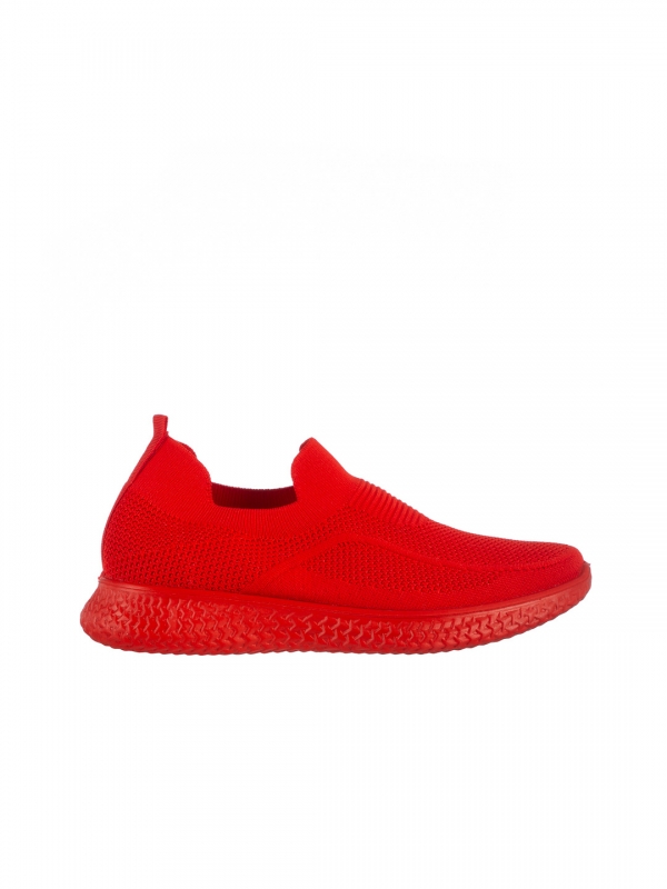 Мъжки спортни обувки червени  от текстилен материал  Gilberto, 4 - Kalapod.bg