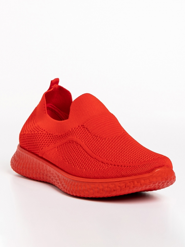 Мъжки спортни обувки червени  от текстилен материал  Gilberto, 2 - Kalapod.bg