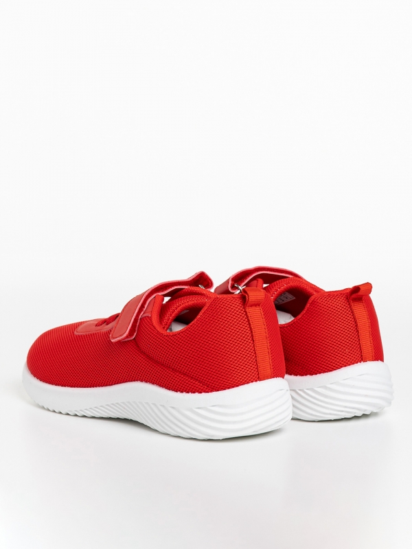 Детски спортни обувки червени от текстилен материал  Amie, 3 - Kalapod.bg